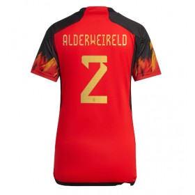 Belgien Toby Alderweireld #2 Hemmakläder Dam VM 2022 Kortärmad